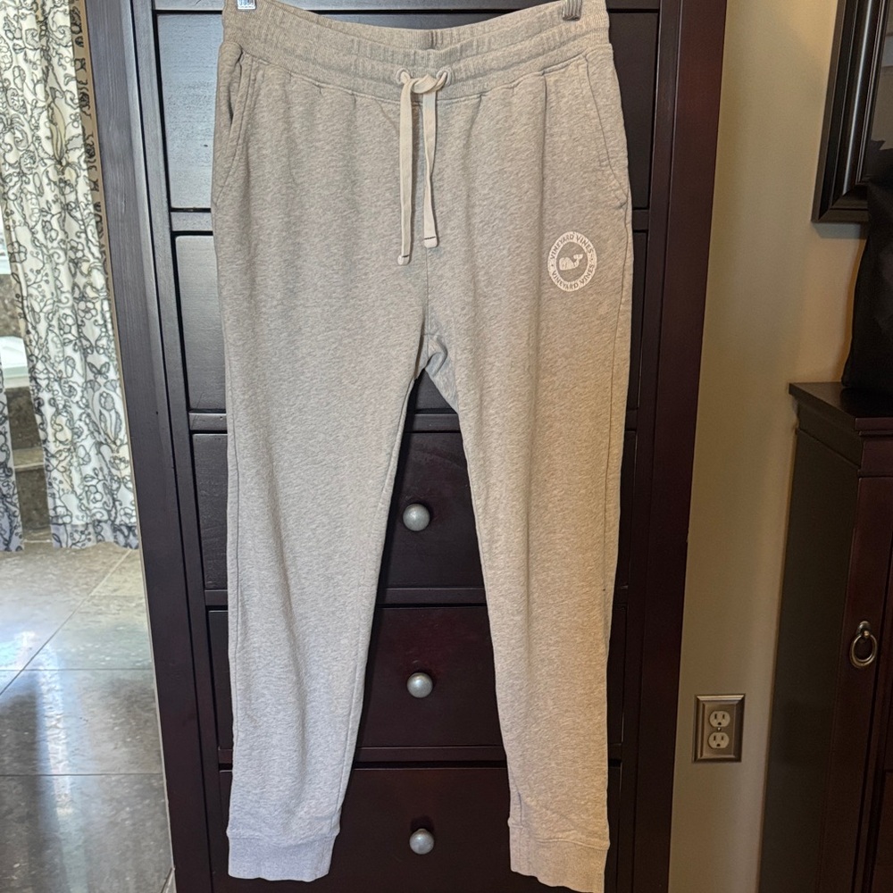 Vineyard Vines Beige Textured Sweatpants